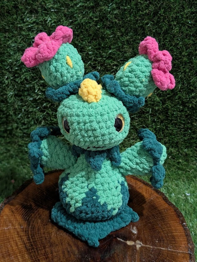 Crochet Maractus inspired Pokemon Plush