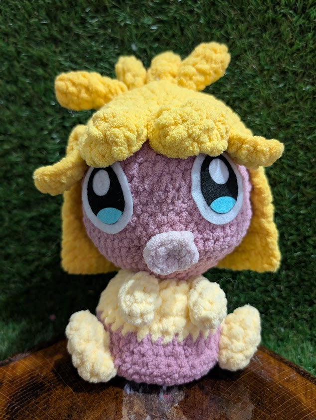 Crochet Smoochum inspired Pokemon Plush