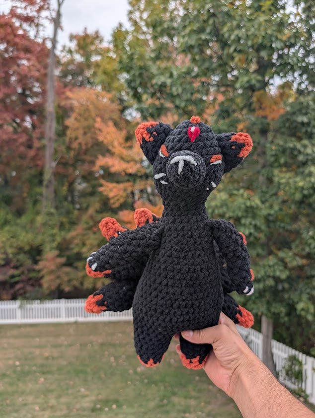 Crochet Nine Tailed Fox